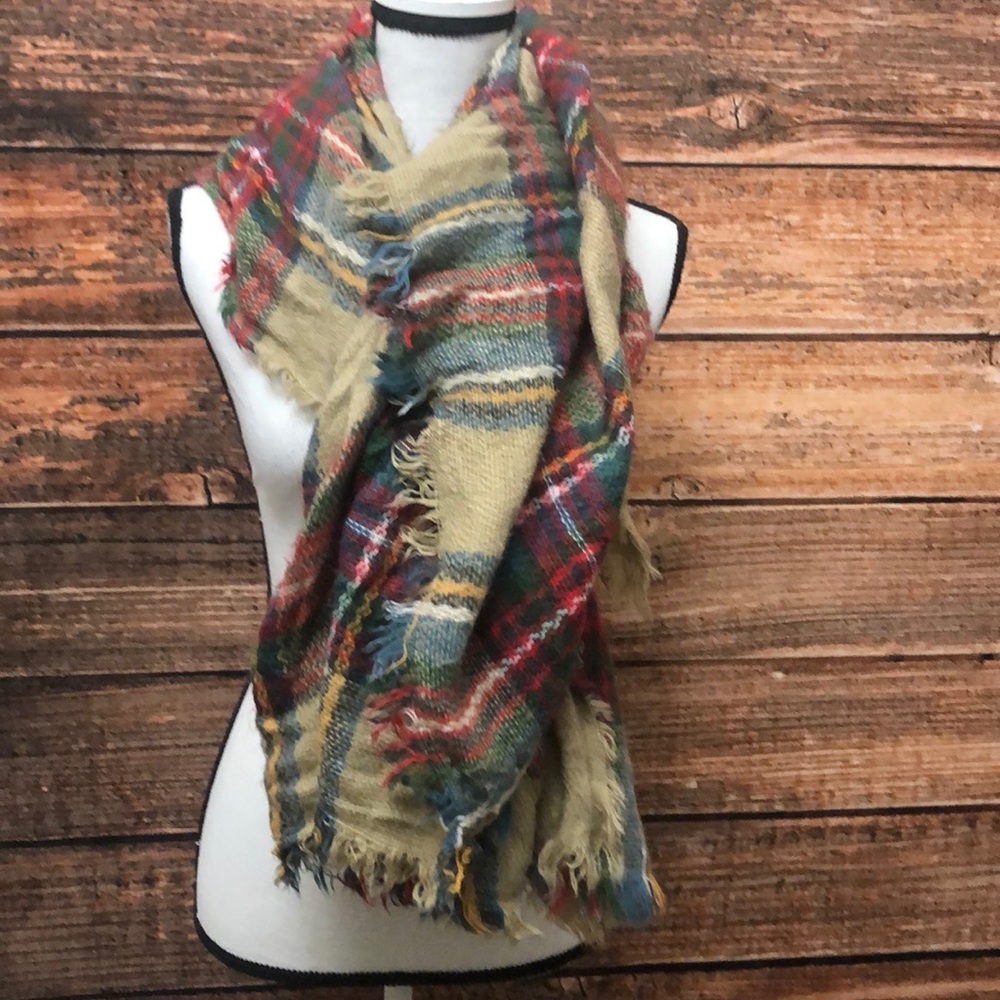 3/$20 Blanket Scarf - Picture 3 of 4